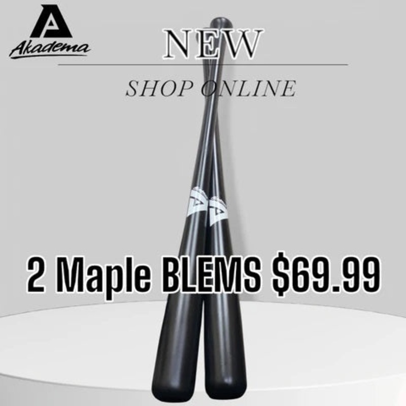 Maple Blem Bat bundle|28″|29″|30″|31″|32″|33″|34″|28″|29″|30″|31″|32″|33″|34″|No Cup|Cup