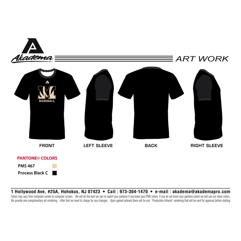 McKinley Baseball BP Shirt (black)