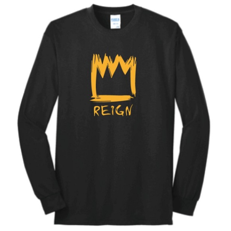 Reign Black Long Sleeve T-Shirt