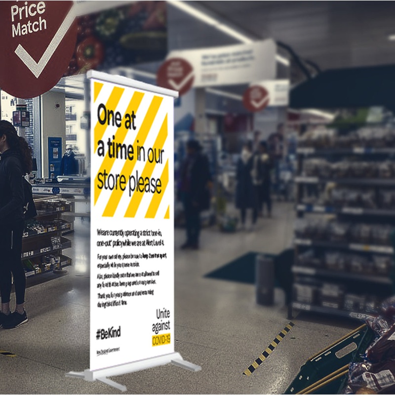 ROLL UP BANNER/PULL UP BANNER