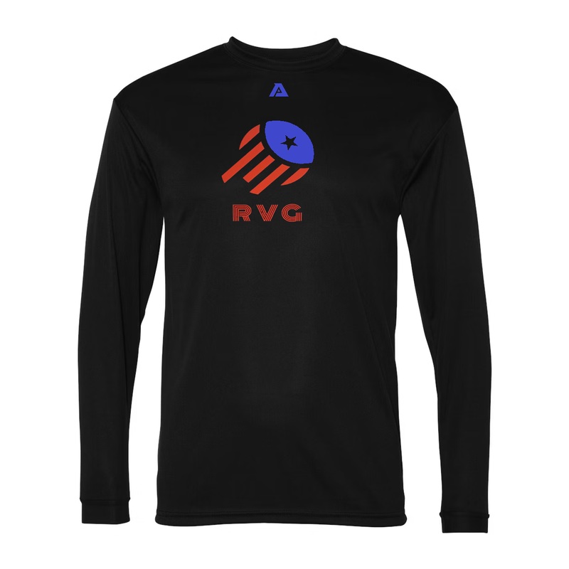RVG Black Long Sleeve T-Shirt|AXS|AS|AM|AL|AXL|AXXL|AXXXL