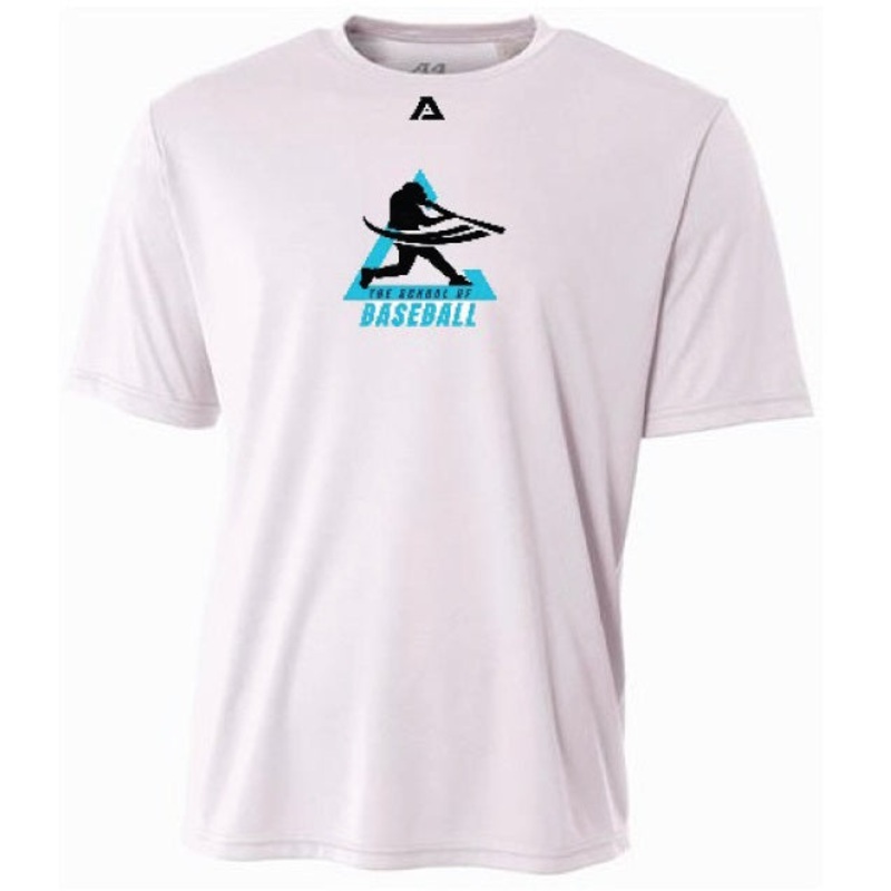 School of Baseball BP shirt (White)