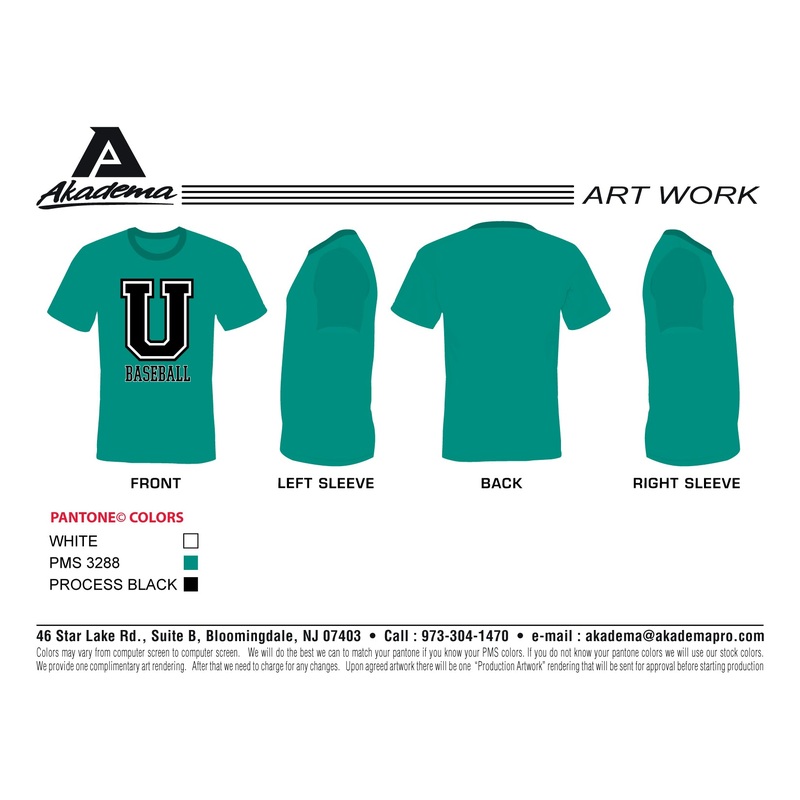 Upland crewneck GREEN dri fit short sleeve shirt