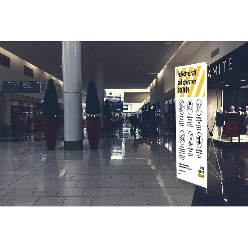 X STANDING BANNER