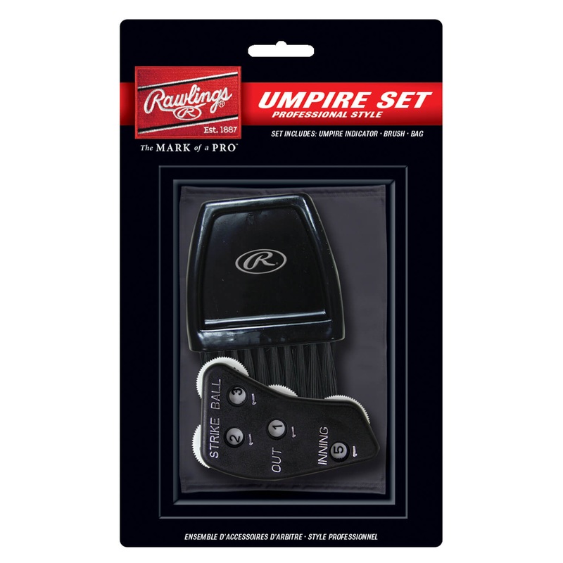 Rawlings Umpire Set (Bag/Brush/Indicator)