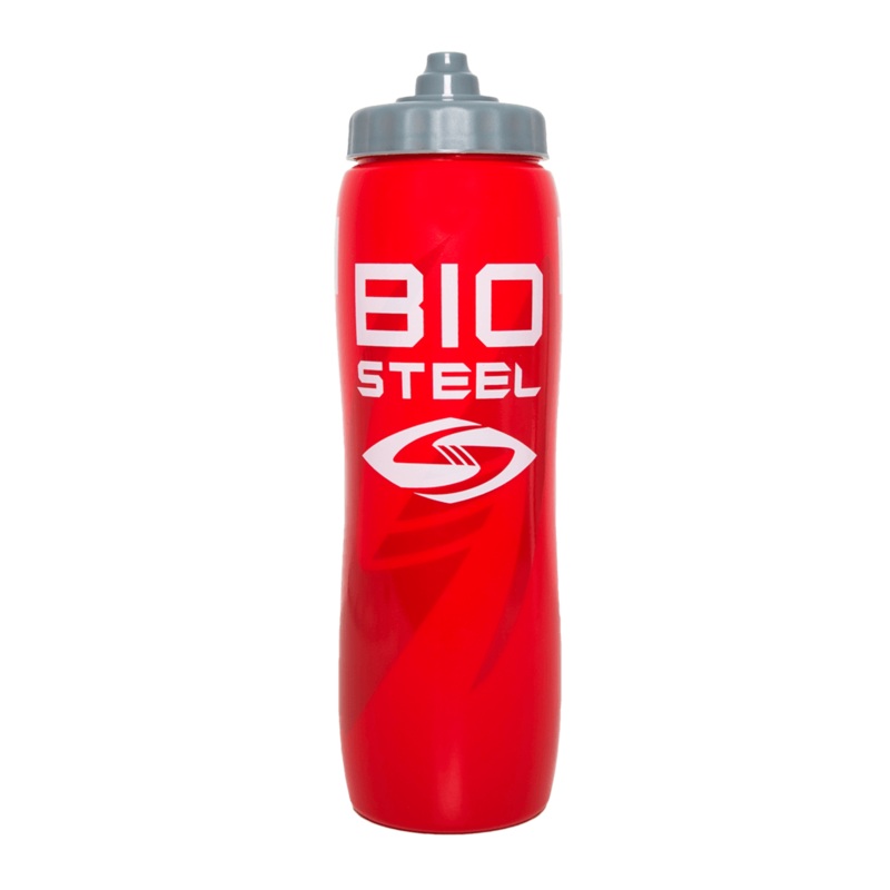 BioSteel 1/L Water Bottle – Red