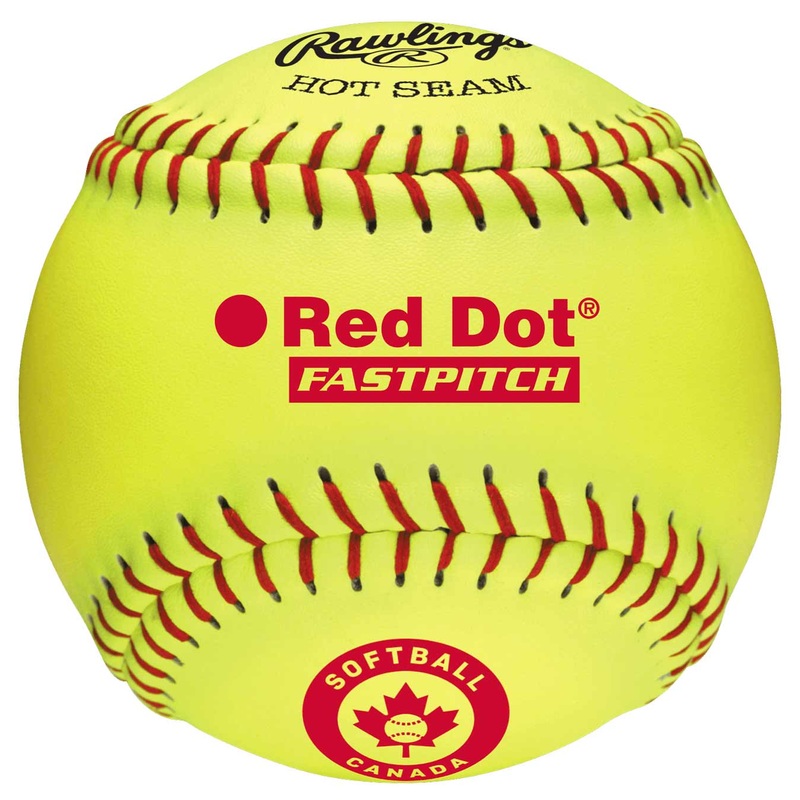 Rawlings Red Dot 11 PX11RYLC Softballs Dozen