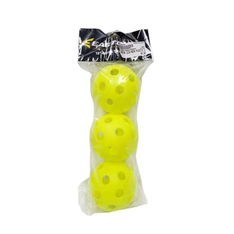 Easton 12 Neon Plastic Training Balls-3 Pack