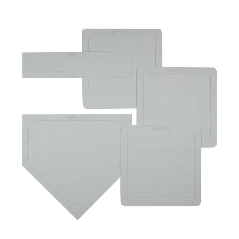 Rawlings Throw Down Complete Set – Set of Three Bases, Home Plate, Pitching Rubber