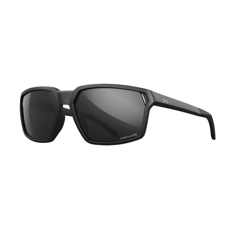 Wiley X Sierra Captivate – Pol Black Mirror – Matte Black Frame