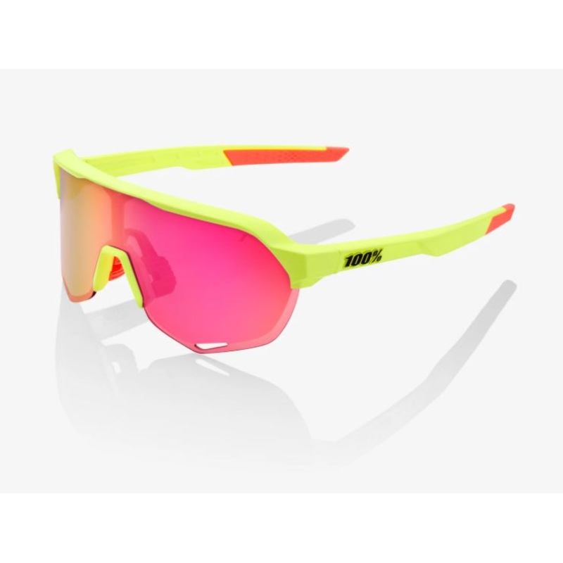 100% – S2 – Washed Out Neon Yellow/Purple Mirror (61003-262-01)