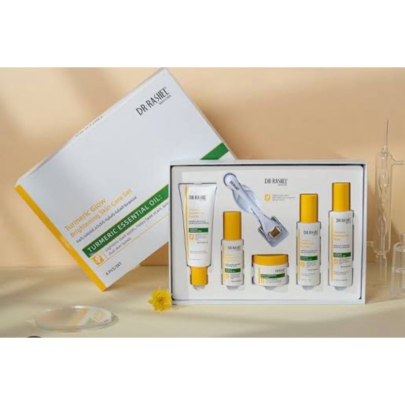 Dr Rashel Tumeric Glow Brightening Skin Care Set