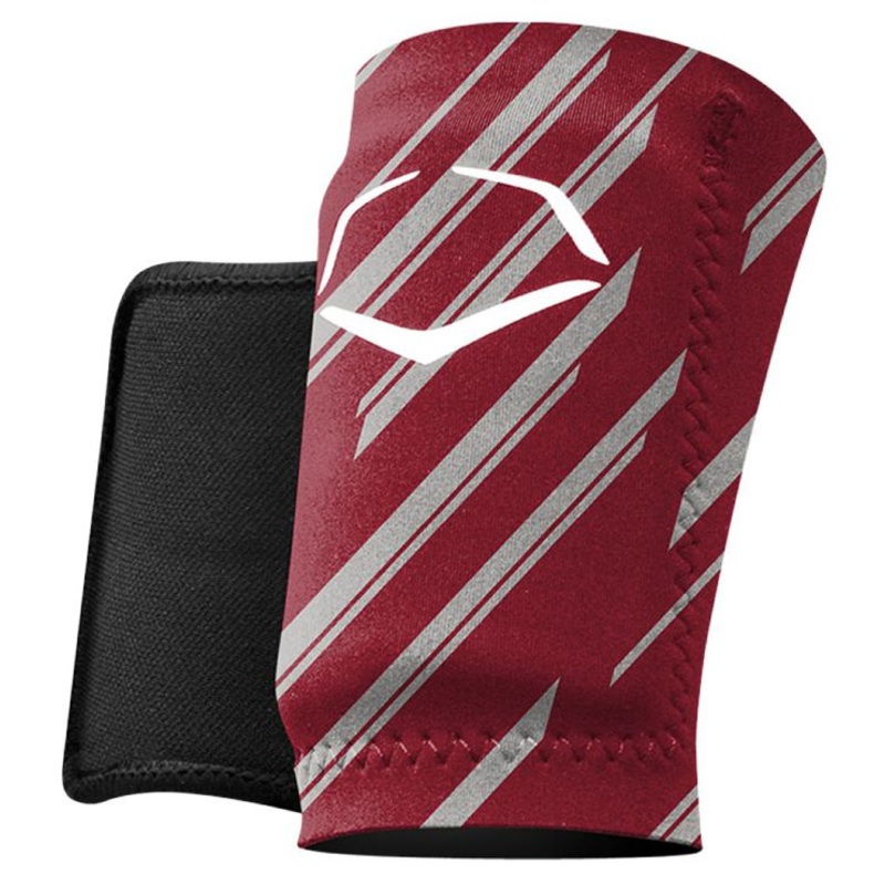 EvoShield Protective Wrist Guard – Maroon Speed Stripe