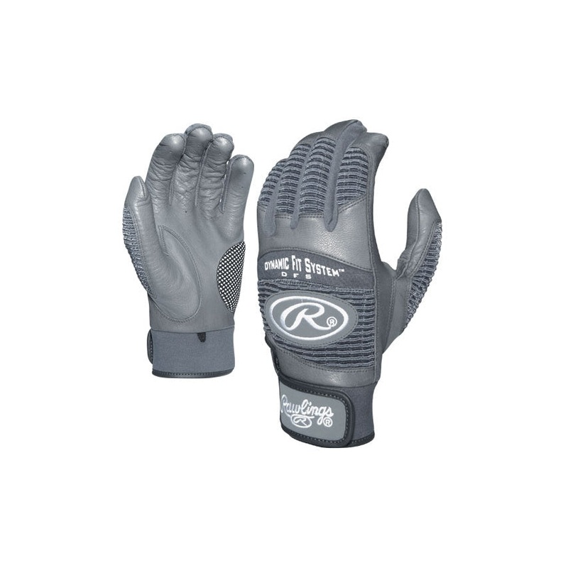 Rawlings Adult Workhorse 950 Series Batting Glove – Grey