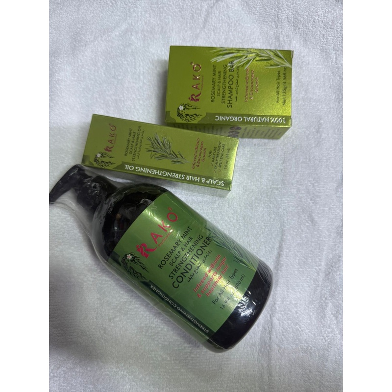 Set of 3 Three Rako Professional  Hair Care