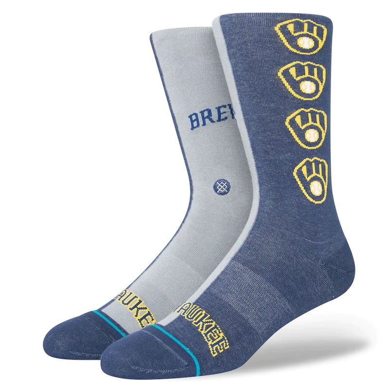Stance – MILWAUKEE BREWERS SPLIT CREW SOCKS