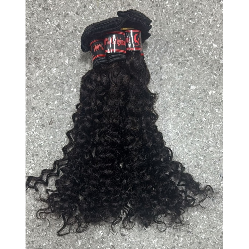 16 inch water curl human hair bundles