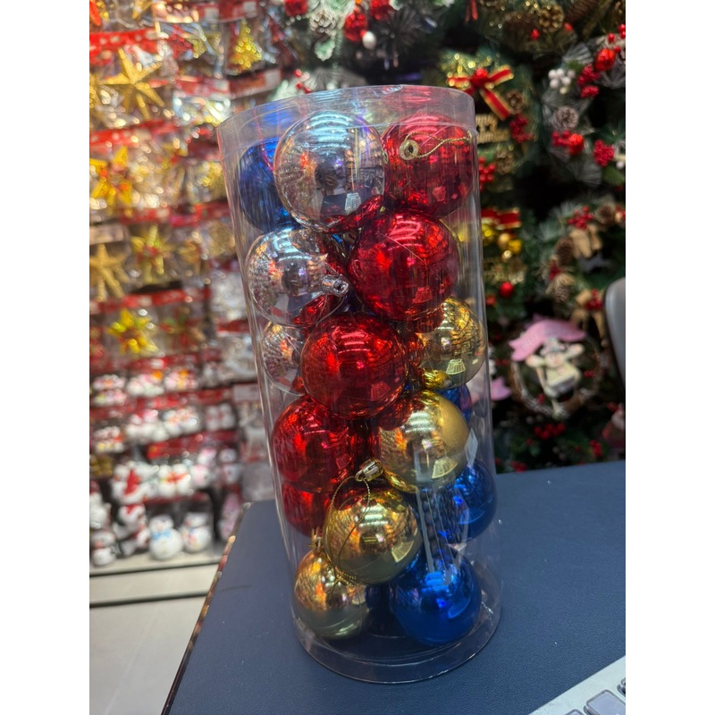 Big size Xmas decor  mixed colors