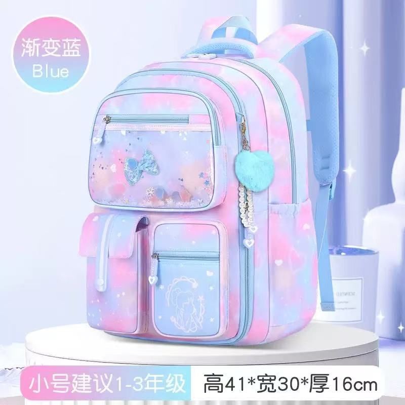Girls School Bags|Purple|Multicolor|Floral
