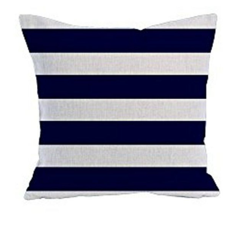 Pillow cases 4 pcs|Striped|Gray|Red