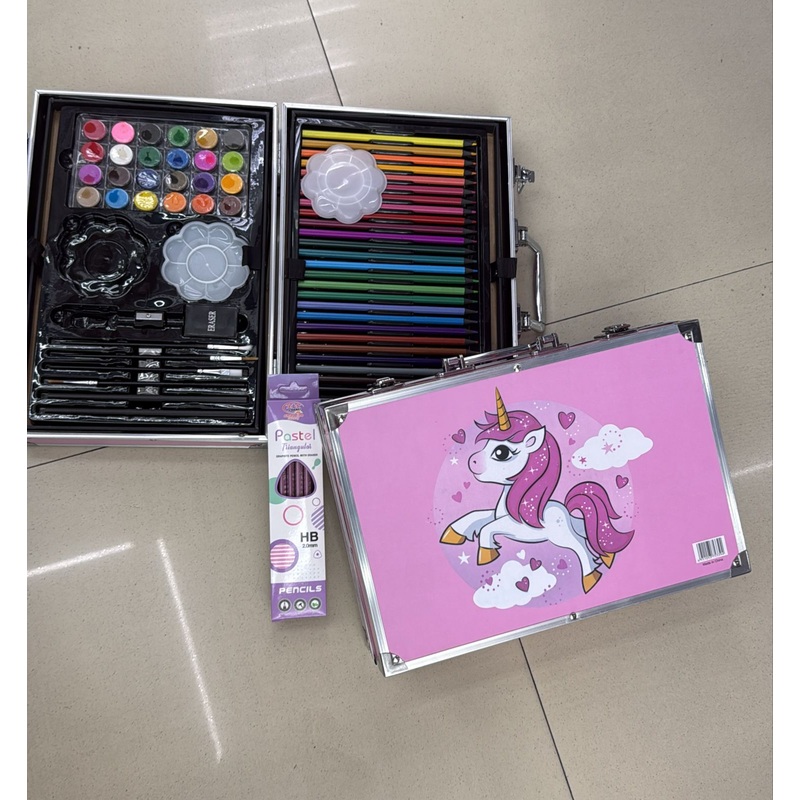 145 pc girl version Art set with free pencil