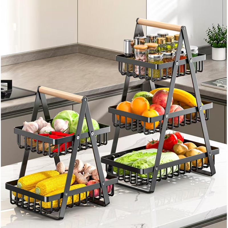 Double rack fruit stand