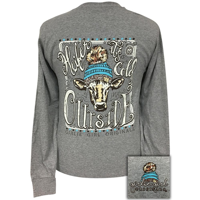 Heifer it’s Cold Outside-Leopard-Oxford LS-1981