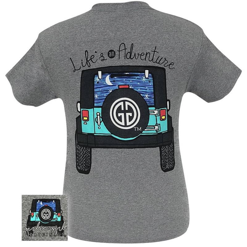 Life’s an Adventure-Graphite Heather SS-2095