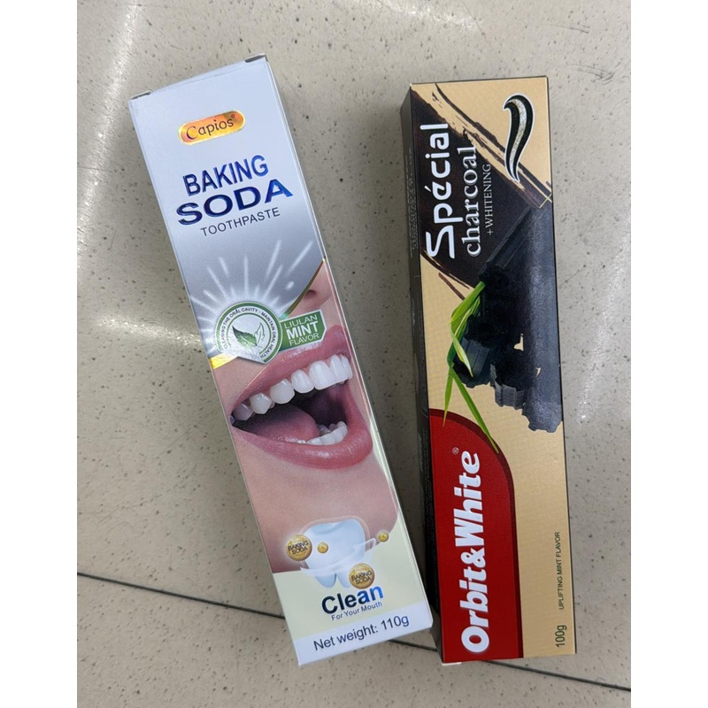 Pack of 6 anti fluoride adults toothpaste on Preoder.