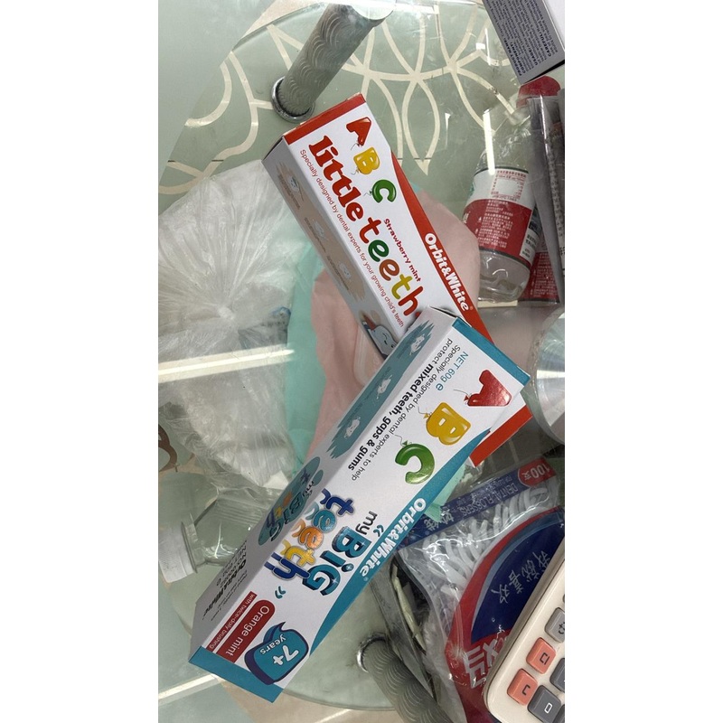 Pack of 6pcs kids toothpaste|Big Teeth|Little Teeth