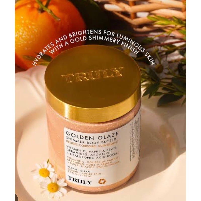 Truly golden glaze luxury body butter