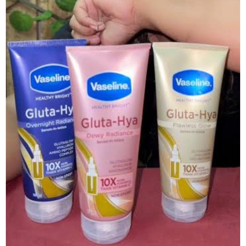 Vaseline glutaHYa 2pcs|Overnight Radiance|Dew Radiance|Flawless Glow