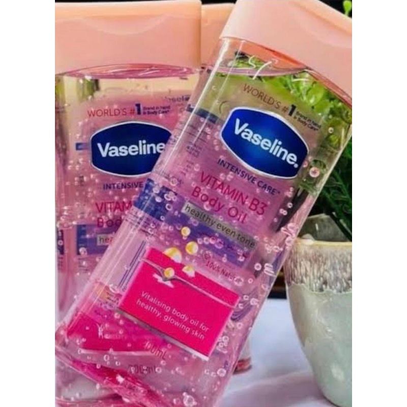 Vaseline Vitamin B3 Body Oil|Cocoa Radiant Body Oil|Vitamin B3