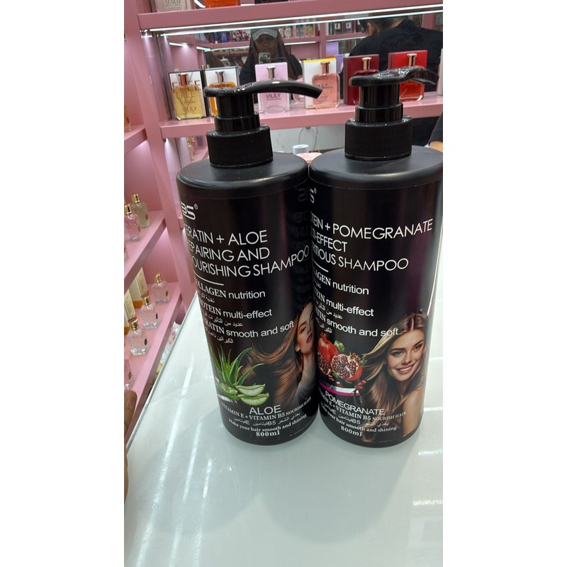 3S Keratin Nourishing Shampoos  800ml 2pcs