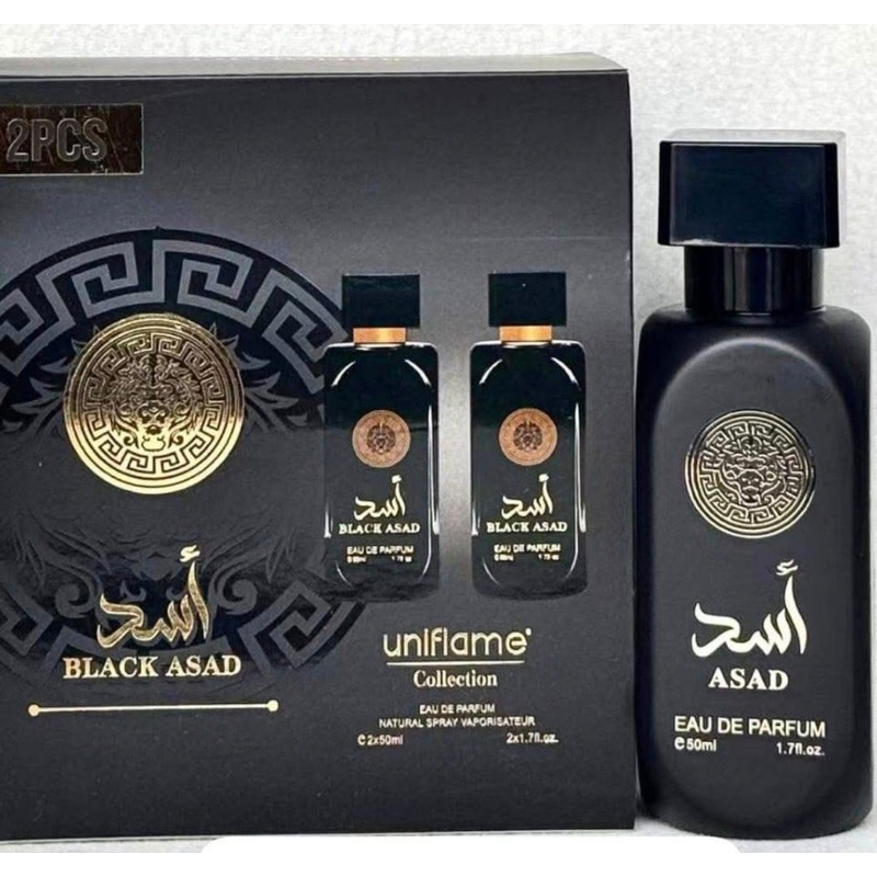 Black Asad black 50 ml twin pack each for Gentlemen pack