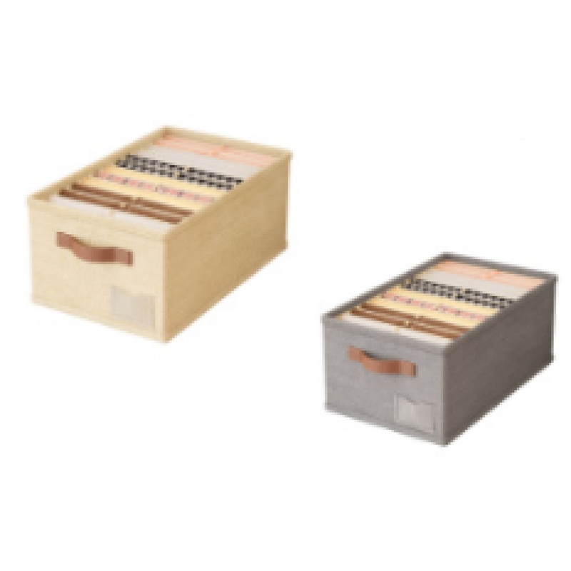 Laundry Baskets 2 pcs  with an expandable zip option at the bottom