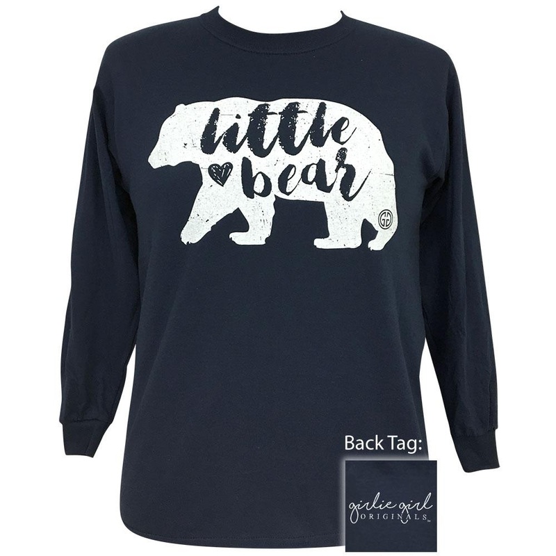 Little Bear-Navy LS-1818|(LS) Navy Blue|YOUTH Small|YOUTH Medium|YOUTH Large