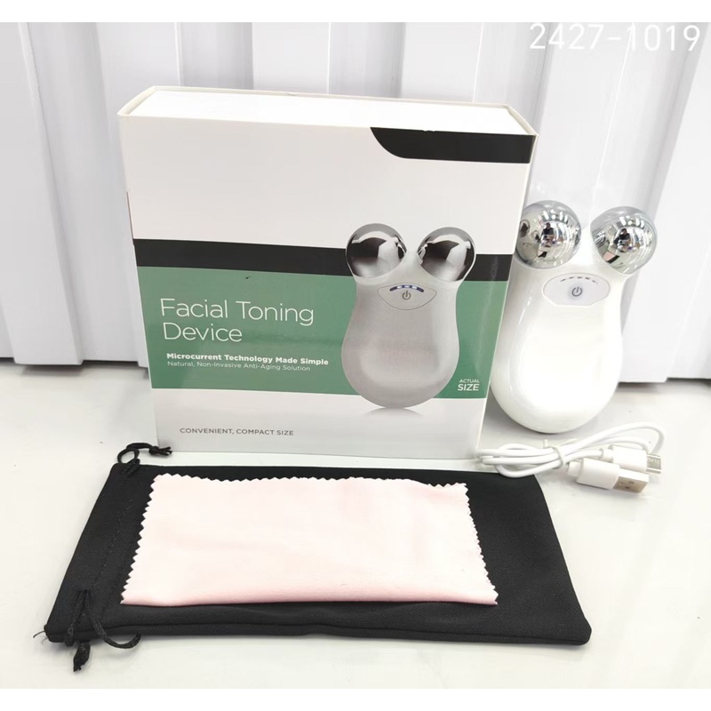 Micro current Face toning device ideal for facial massage home and spa use