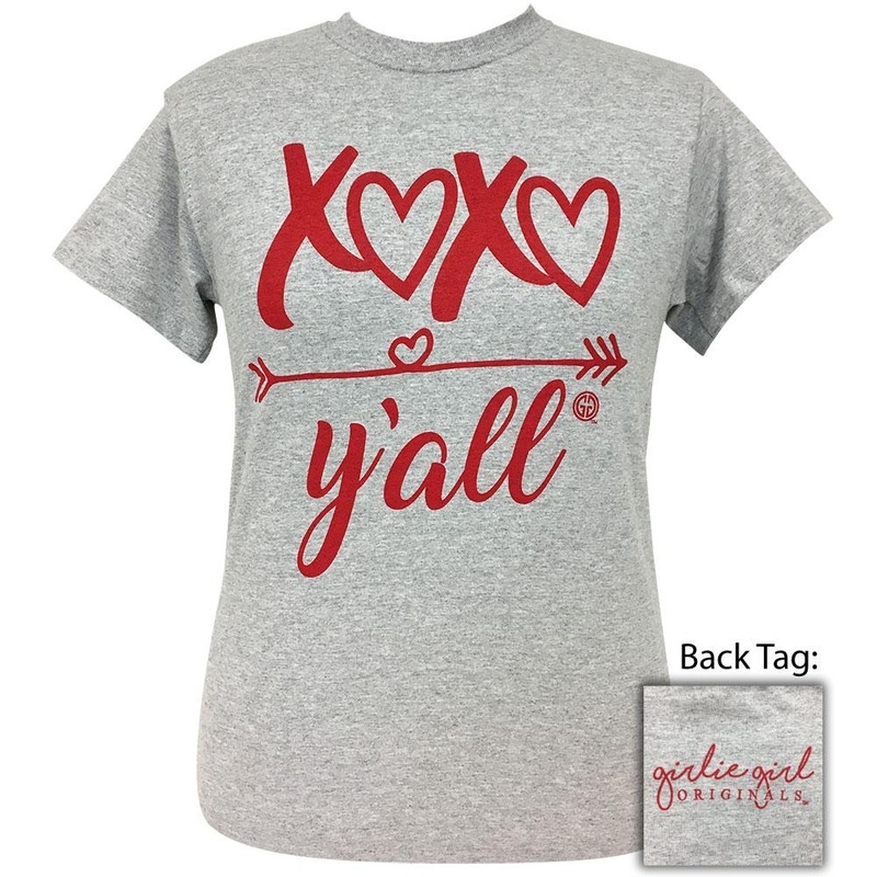 XOXO-Sports Grey-SS-1844|Sports Grey|YOUTH Small|YOUTH Medium|YOUTH Large|Adult Small|Adult Medium|Adult Large|Adult X Large|Adult XX Large|Adult XXX Large