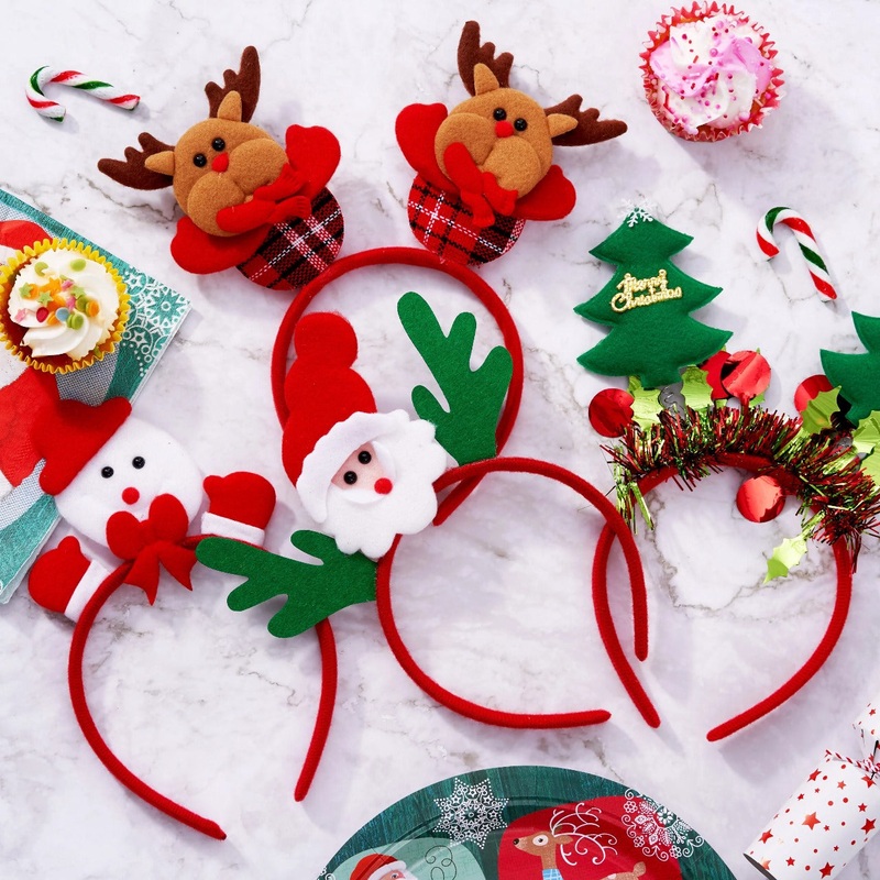 3pcs Christmas headband