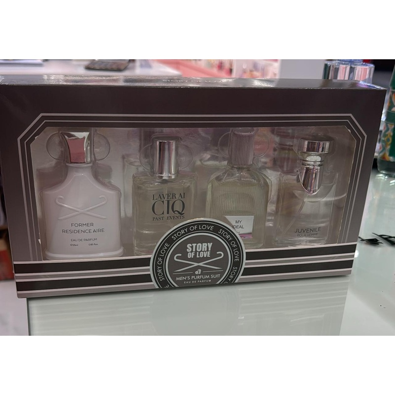 Mens Perfume Suit (4-in-1 Gift Set)