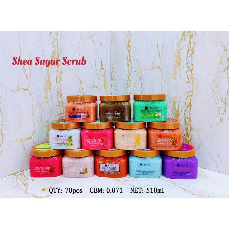 RAKO Shea Sugar Scrub Collection 3 pcs