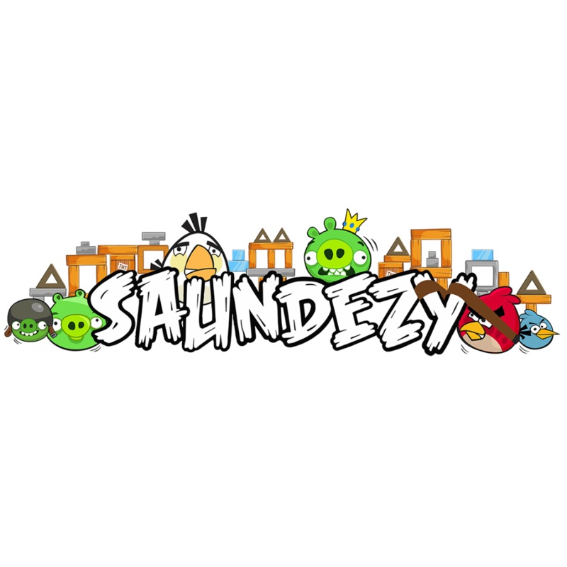 SAUNDEZY SIGNATURE STICKERS 5 PACK