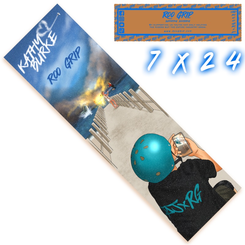 ROO GRIP TAJ SHAMBROOK SIGNATURE SCOOTER GRIPTAPE