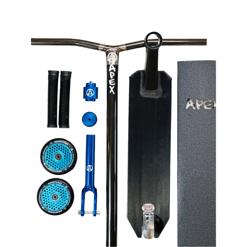 APEX 5 CUSTOM BUILD   – BLACK/BLUE