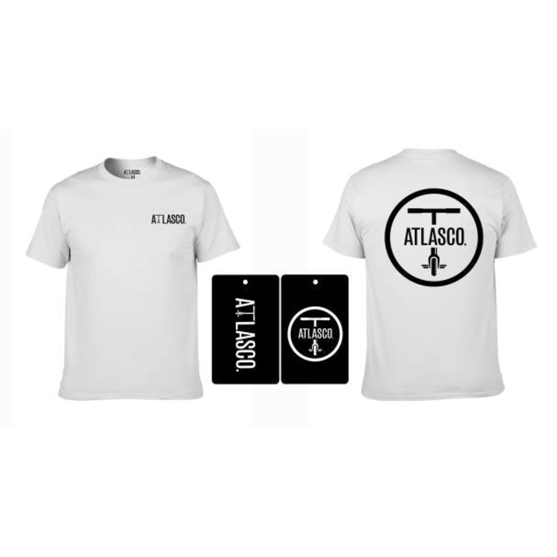 ATLASCo OG T-SHIRT – WHITE|SMALL|MEDIUM|LARGE|XL|XXL