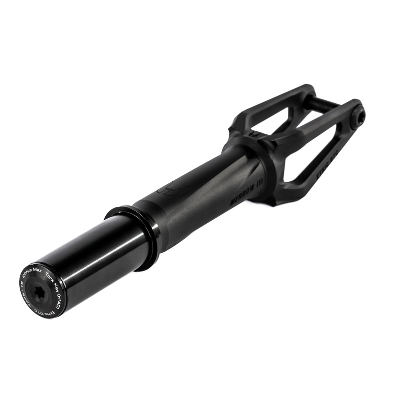 ETHIC MERROW V3 FORK IHC|BLACK|RAW|CHROME BLUE