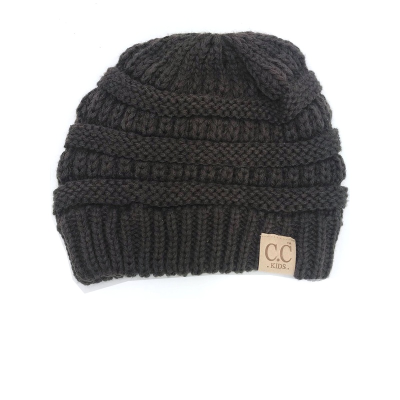 YJ-847 Brown Kid Beanie