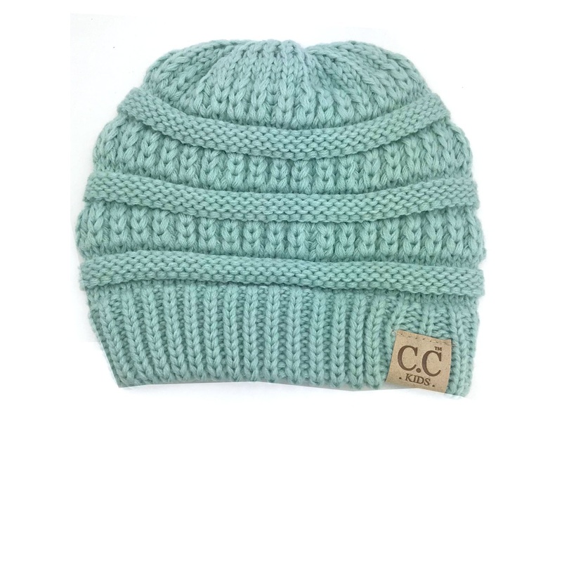 YJ-847 Mint Kid Beanie