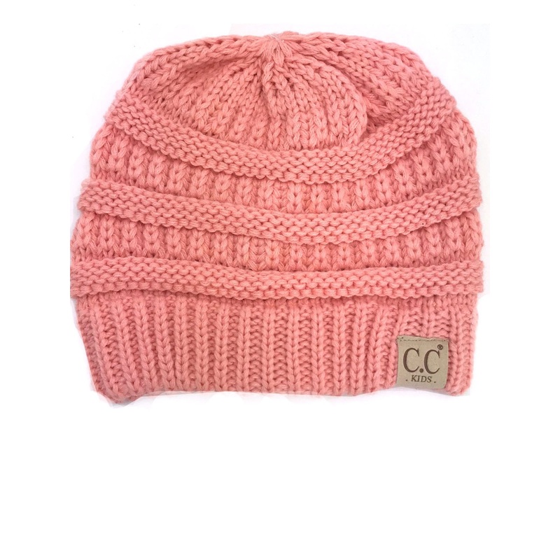 YJ-847 Peach Kid Beanie